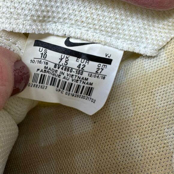 Nike Cortez QS Tan Gingham Sneakers Shoes Womens 10 Check Normcore Preppy Retro - Picture 8 of 9